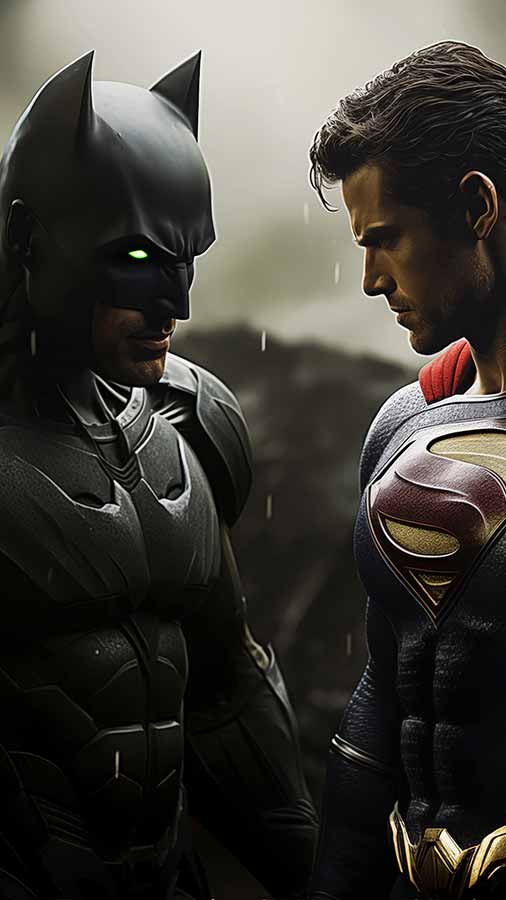 Bataille Batman vs Superman Fond d'écran 4K HD Téléchargement gratuit Fond UltraHD pour téléphone Android et iPhone