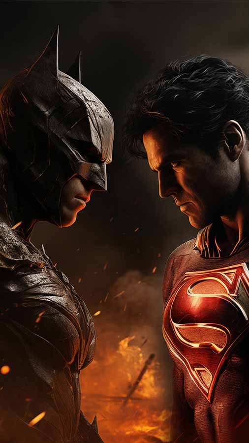 Combat Batman vs Superman Fond d'écran 4K HD Téléchargement gratuit Fond UltraHD pour téléphone Android et iPhone