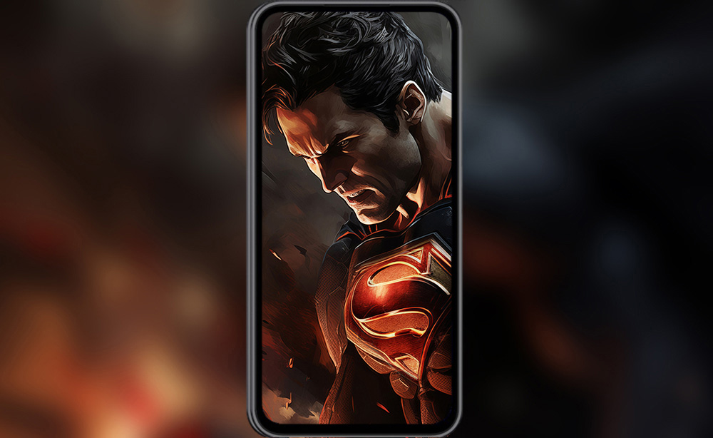 Fond d'écran de bande dessinée Superman 4K HD pour PC de bureau Mac ordinateur portable mobile iPhone téléphone téléchargement gratuit fond ultraHD UHD