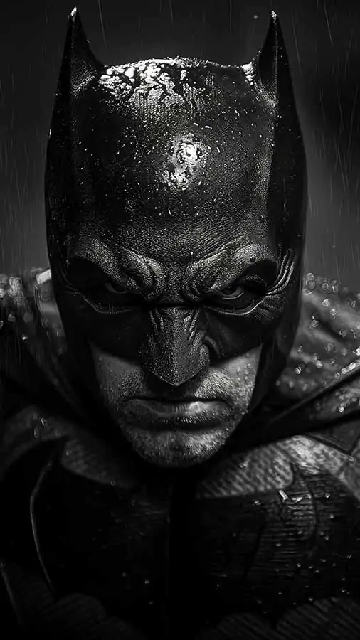 Batman noir et blanc Fond d'écran 4K HD téléchargement gratuit Fond d'écran pour téléphone et mobile iPhone