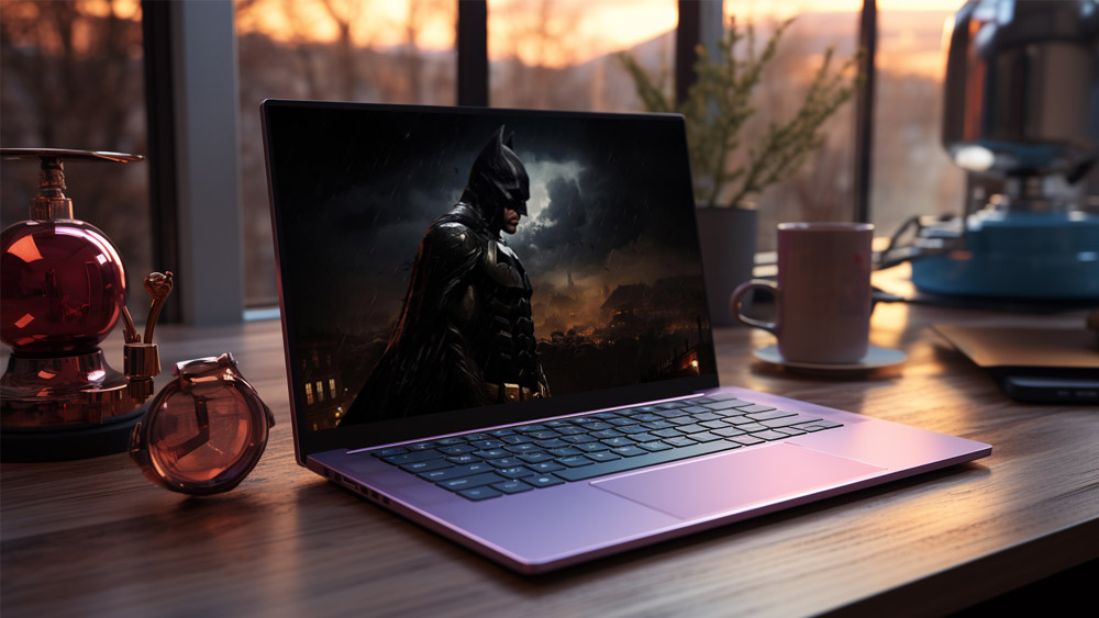 Fond d'écran DC Batman Art Watching 4K HD pour PC de bureau Mac ordinateur portable mobile iPhone téléphone téléchargement gratuit fond d'écran