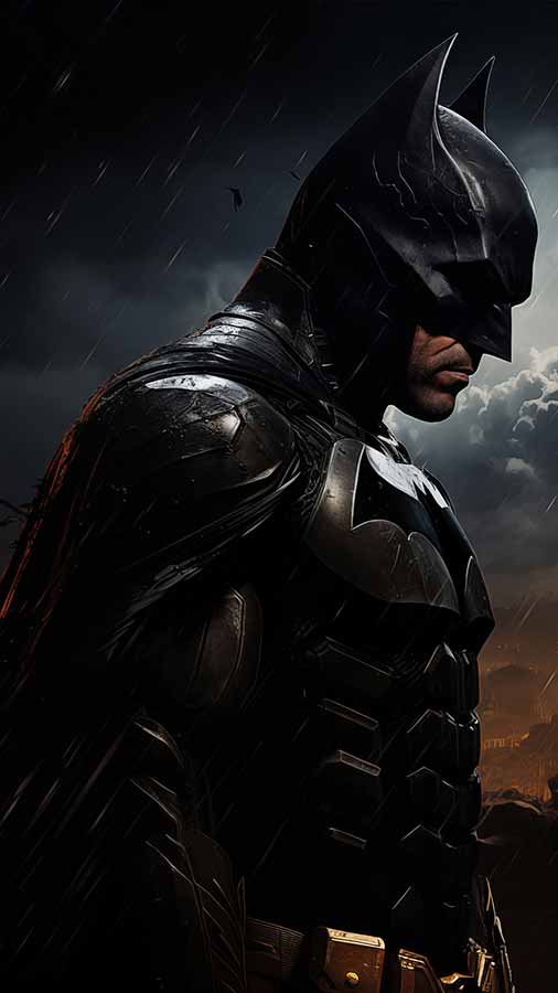 Fond d'écran Batman DC Art HD 4K gratuit à télécharger pour iPhone, téléphone, ordinateur portable et mobile