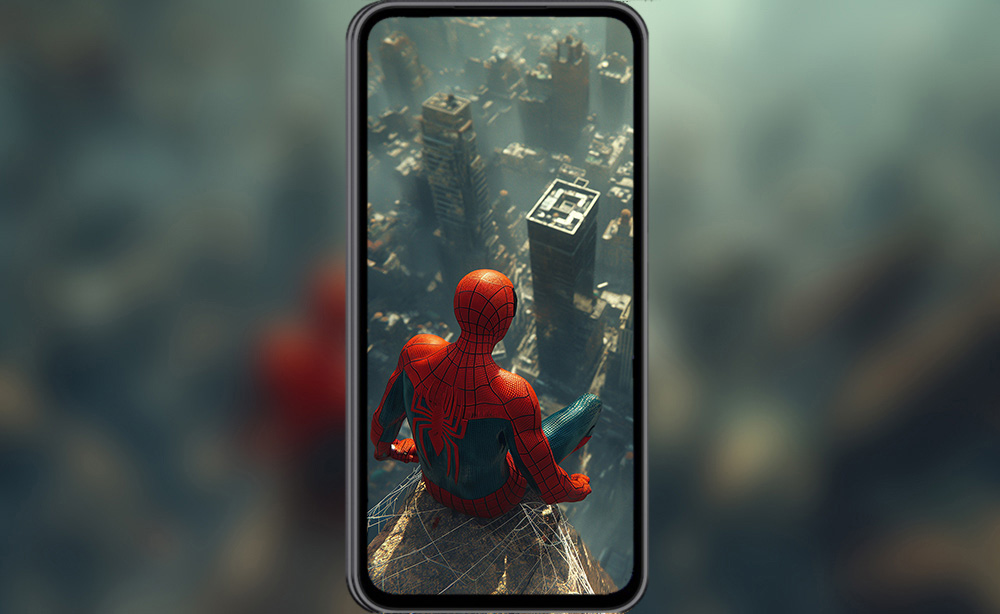 Fond d'écran gratte-ciel Spiderman 4K HD pour PC de bureau Mac ordinateur portable mobile iPhone téléphone téléchargement gratuit arrière-plan ultraHD UHD