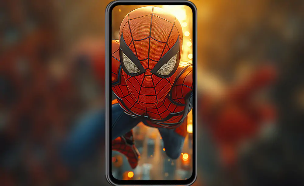 Fond d'écran gratte-ciel Spiderman 4K HD pour PC de bureau Mac ordinateur portable mobile iPhone téléphone téléchargement gratuit arrière-plan ultraHD UHD