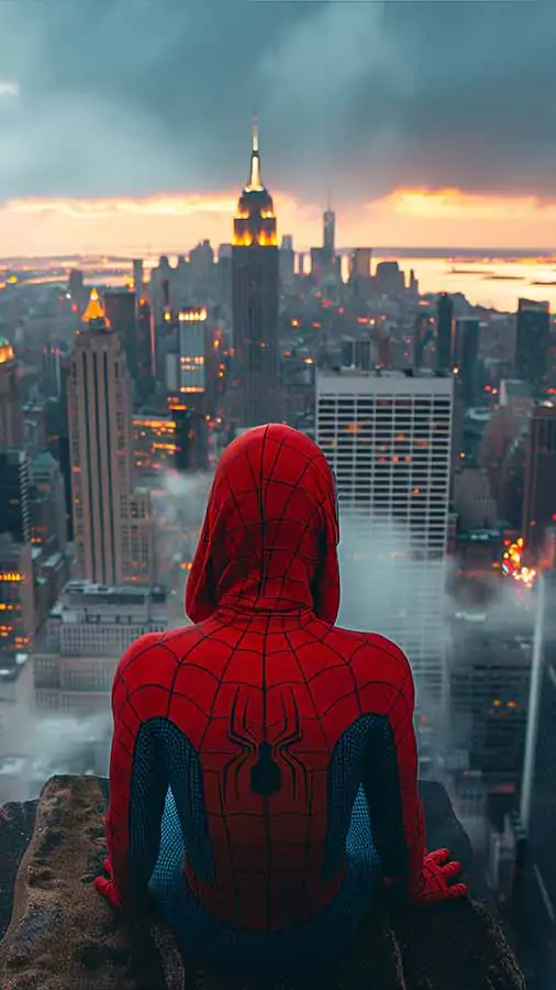 Fond d'écran Spiderman Toujours Vigilant 4K HD gratuit à télécharger pour iPhone, téléphone et mobile