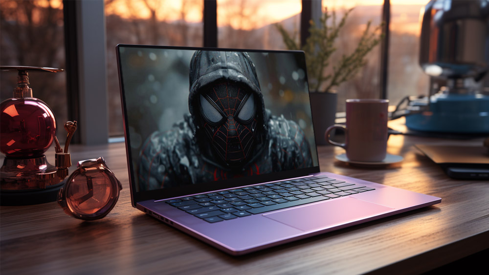 Fond d'écran Spiderman Miles Morales 4K HD pour PC Bureau mac portable mobile iPhone téléchargement gratuit arrière-plan