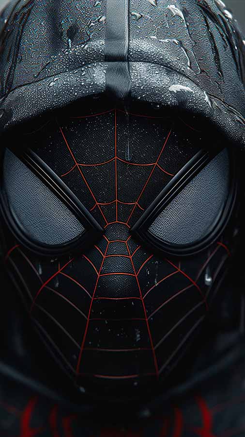 Fond d'écran Spider-Man Miles Morales 4K HD téléchargement gratuit pour iphone portable