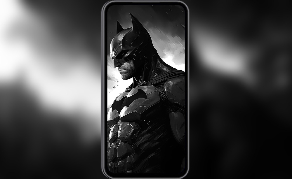 Batman Comic Art wallpaper 4K HD for PC Desktop mac laptop mobile iphone Phone free download background ultraHD UHD