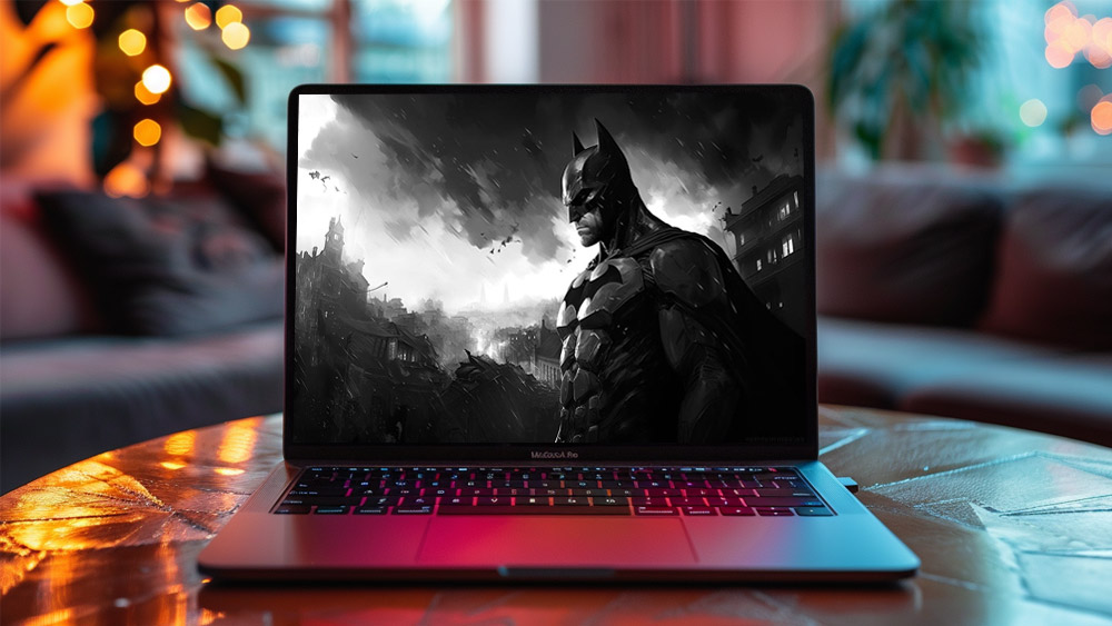 Batman Comic Art wallpaper 4K HD for PC Desktop mac laptop mobile iphone Phone free download background ultraHD UHD