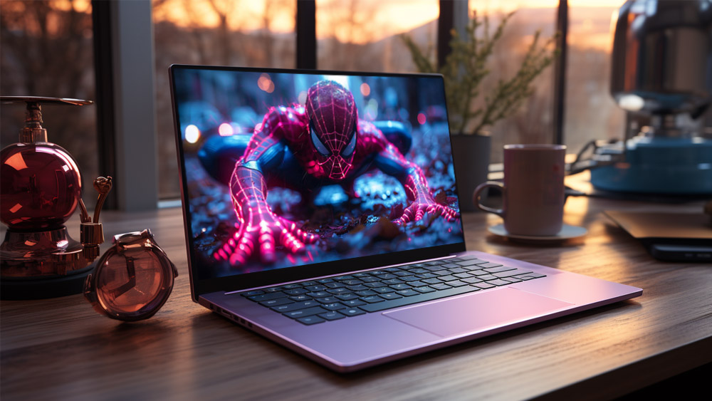 SpiderMan Neon Suit Fond d'écran 4K HD pour PC de bureau Mac ordinateur portable mobile iPhone Téléphone téléchargement gratuit arrière-plan ultraHD UHD