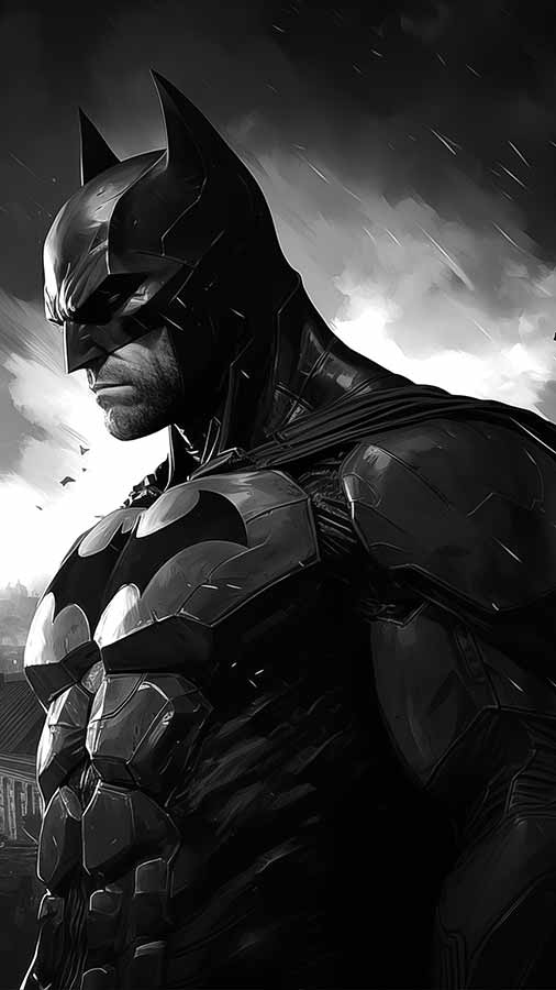 Batman Comic Art Wallpaper 4K HD free download Background UltraHD for Android phone and iphone
