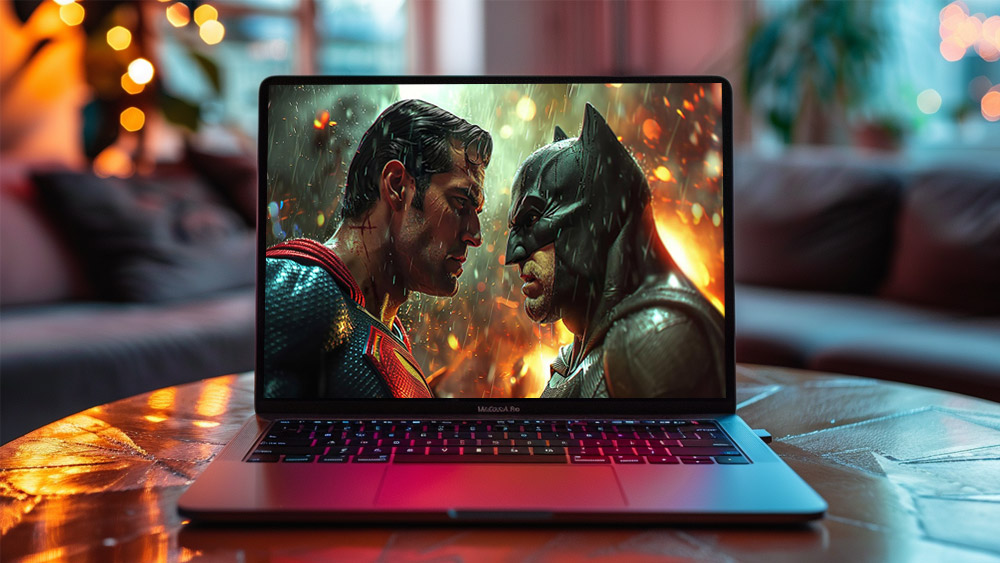 Fond d'écran Batman contre Superman face à face 4K HD pour PC Bureau mac portable mobile iPhone téléchargement gratuit arrière-plan