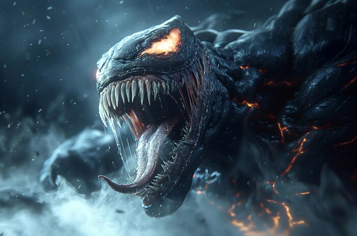 Venom Dark Dominance papier peint 4K HD pour PC Desktop mac laptop mobile iphone Phone free download background ultraHD UHD