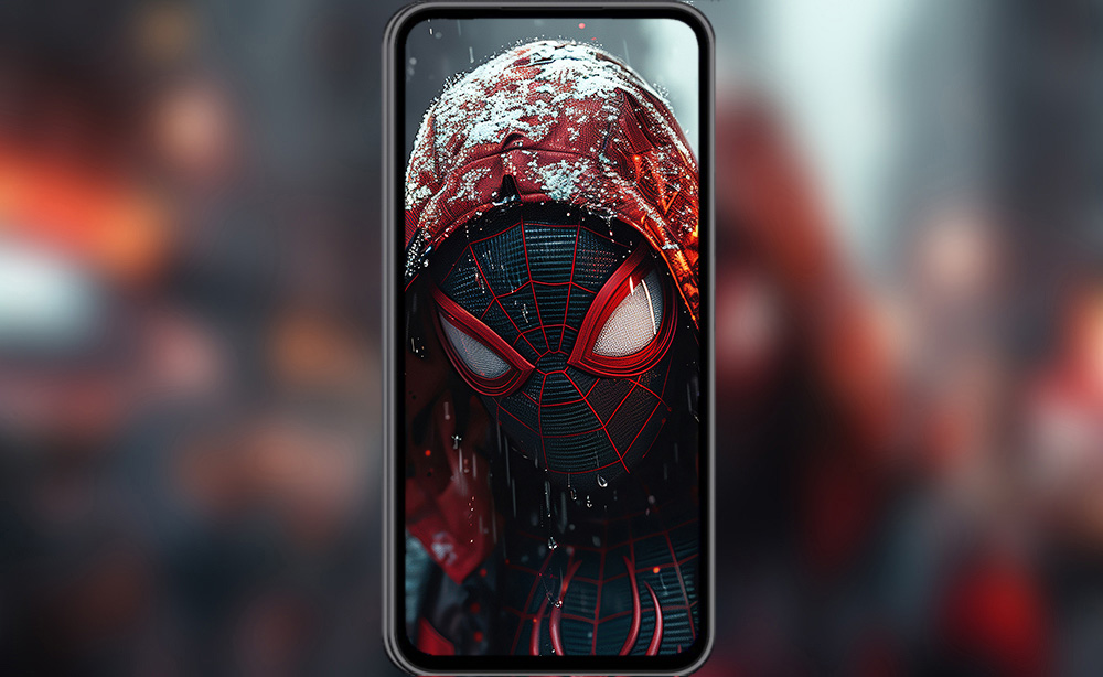 Fond d'écran Spider-Man Miles Morales Sweat à capuche 4K HD pour PC Bureau mac portable mobile iPhone téléphone téléchargement gratuit arrière-plan ultraHD UHD
