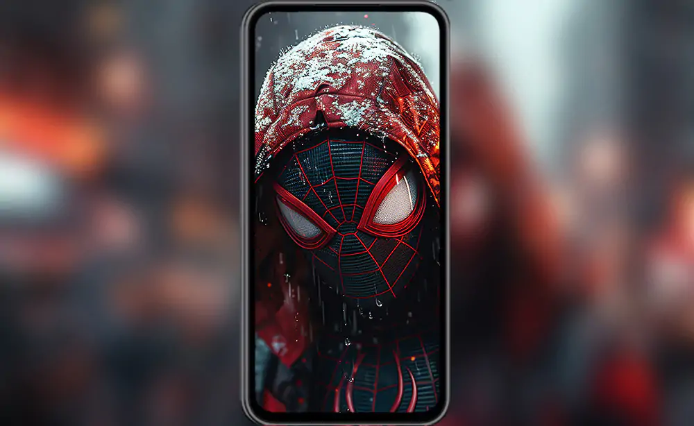 Spider-Man Miles Morales Hoodie wallpaper 4K HD for PC Desktop mac laptop mobile iphone Phone free download background ultraHD UHD