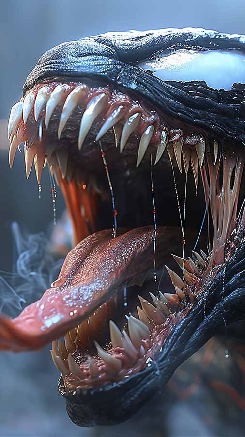 Fond d'écran Marvel Venom rage 4K HD gratuit à télécharger en Ultra HD pour téléphone Android et iPhone
