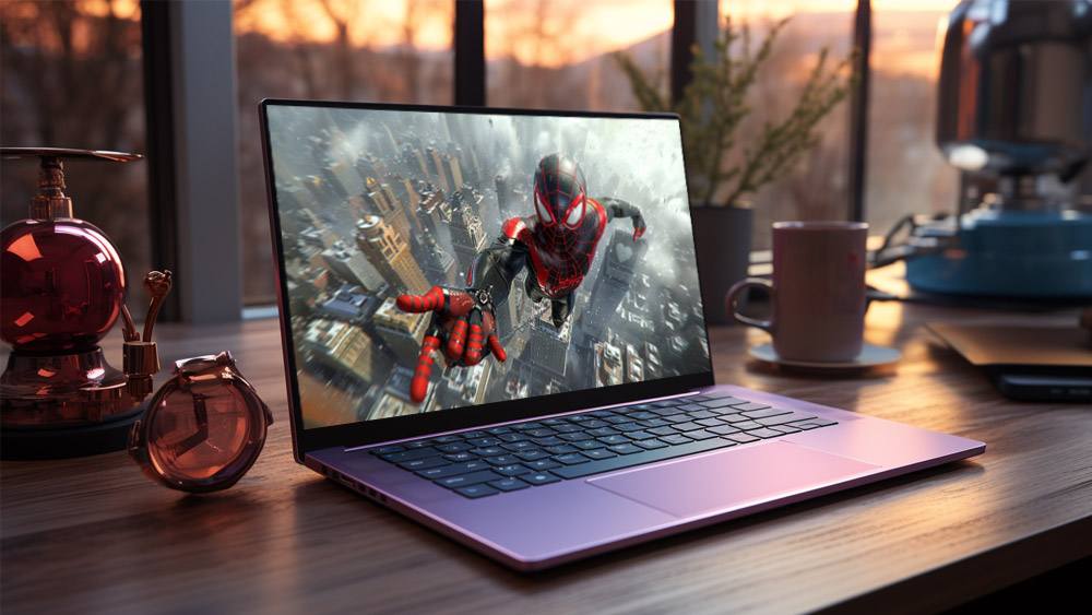 Fond d'écran Spiderman Miles Morales 4K HD pour PC Bureau mac portable mobile iPhone téléchargement gratuit arrière-plan ultraHD UHD