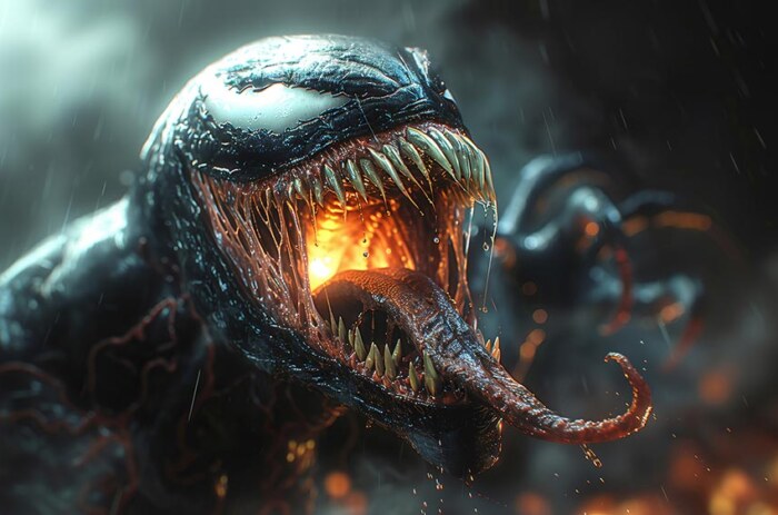 Fond d'écran Venom 4K HD pour PC Desktop mac laptop mobile iphone Phone free download background