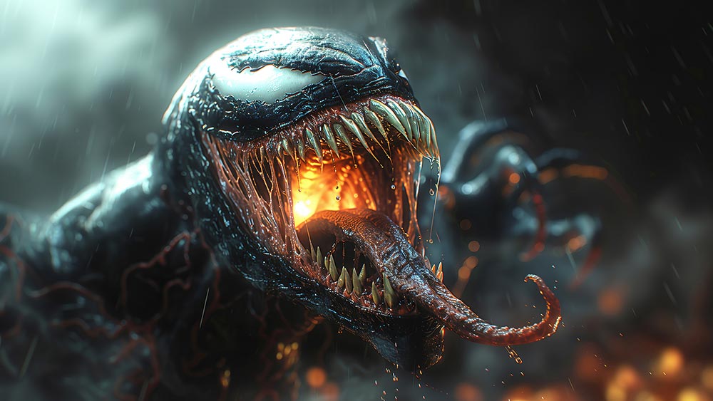 Fond d'écran Venom 4K HD pour PC Desktop mac laptop mobile iphone Phone free download background