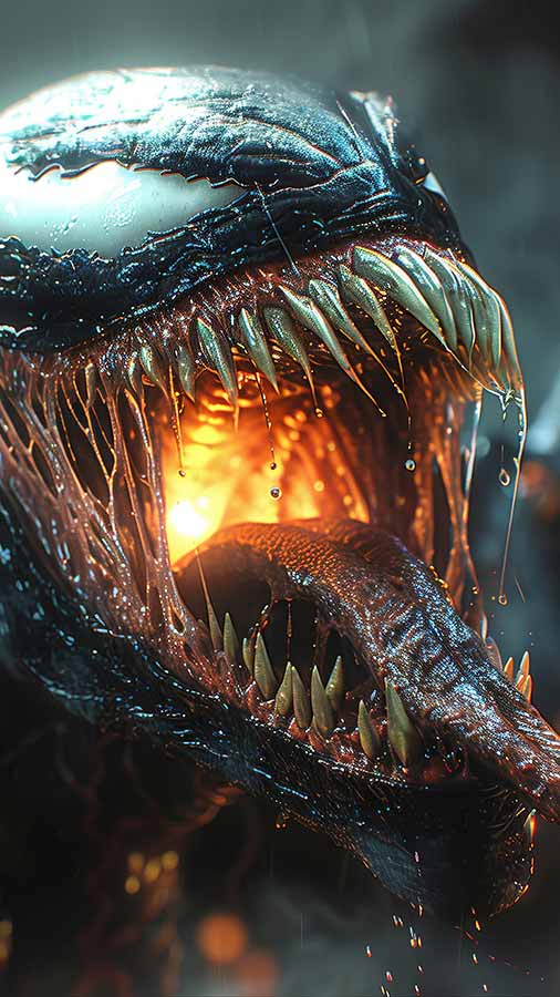 Fond d'écran Venom Cool 4K HD gratuit à télécharger pour iPhone, téléphone et mobile
