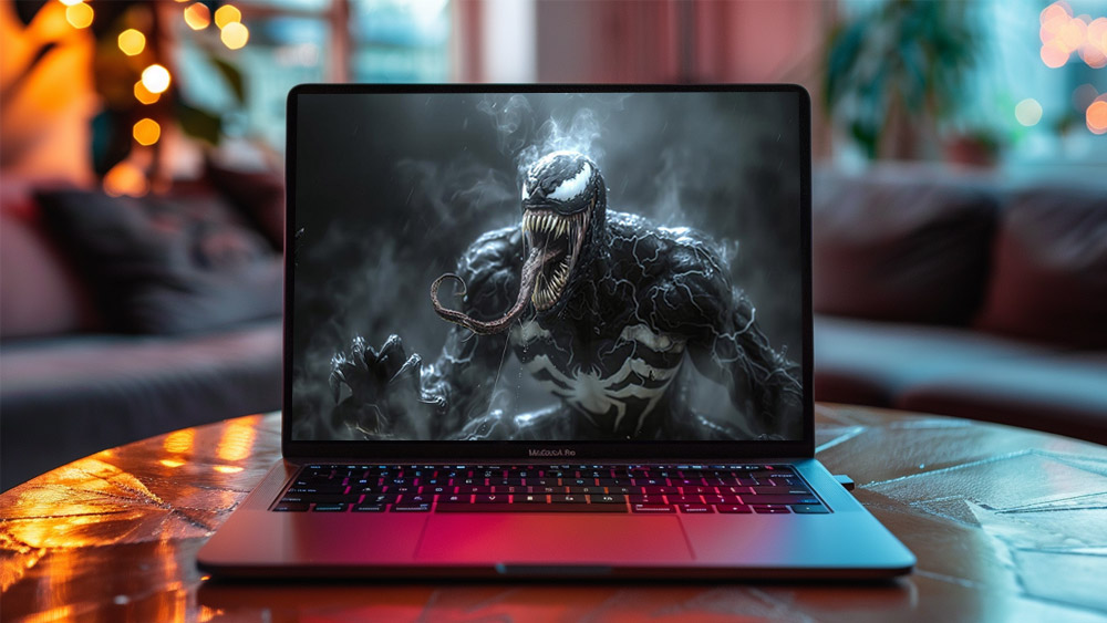 Fond d'écran Marvel Venom Déchaîné 4K HD pour PC Bureau mac portable mobile iPhone téléphone téléchargement gratuit arrière-plan ultraHD UHD