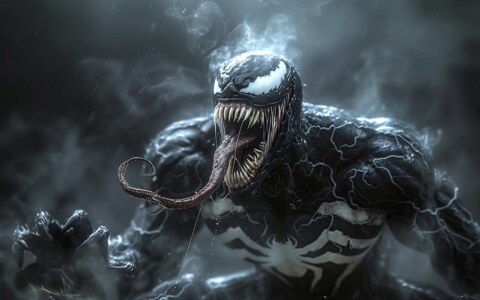 Fond d'écran Marvel Venom Déchaîné 4K HD pour PC Bureau mac portable mobile iPhone téléphone téléchargement gratuit arrière-plan ultraHD UHD