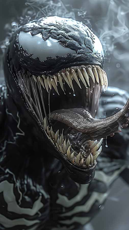 Fond d'écran Venom Rage 4K HD gratuit à télécharger pour iPhone, téléphone et mobile