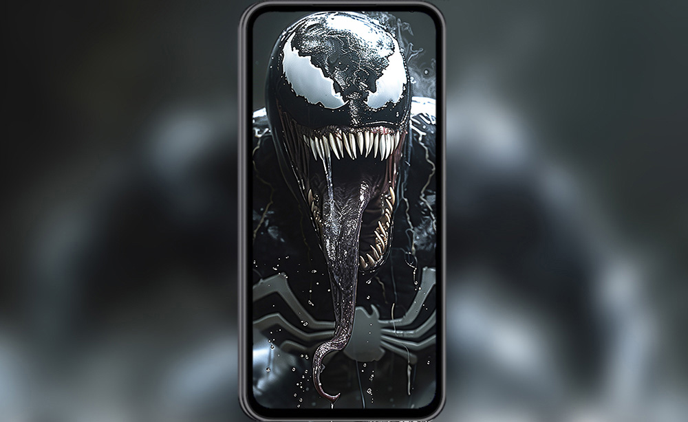 Fond d'écran Venom 4K HD pour PC Bureau mac portable mobile iPhone téléchargement gratuit arrière-plan