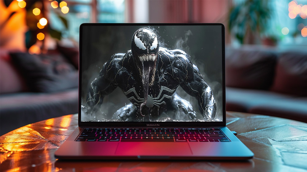 Fond d'écran Venom 4K HD pour PC Bureau mac portable mobile iPhone téléchargement gratuit arrière-plan