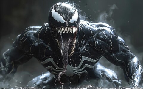 Fond d'écran Venom 4K HD pour PC Bureau mac portable mobile iPhone téléchargement gratuit arrière-plan