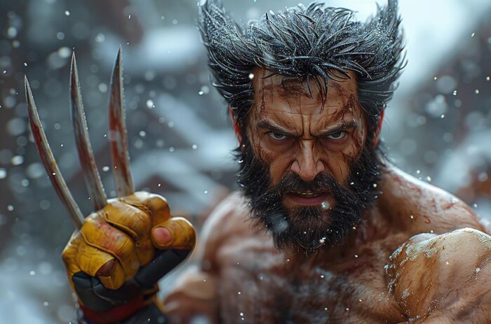 Fond d'écran Logan Wolverine Marvel 4K HD pour PC de bureau Mac ordinateur portable mobile iPhone téléphone téléchargement gratuit fond ultraHD UHD