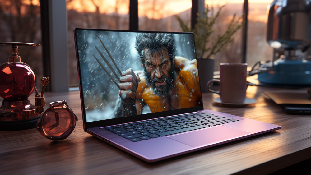 Fond d'écran Marvel Wolverine dans la neige 4K HD pour PC de bureau Mac ordinateur portable mobile iPhone téléphone téléchargement gratuit fond ultraHD UHD