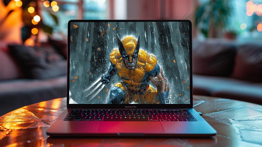 Le fond d'écran Wolverine Marvel 4K HD pour PC de bureau Mac ordinateur portable mobile iPhone téléphone téléchargement gratuit d'arrière-plan