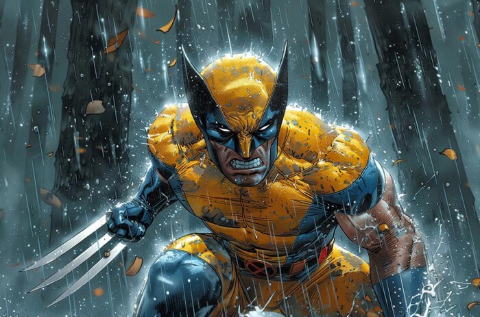 Le fond d'écran Wolverine Marvel 4K HD pour PC de bureau Mac ordinateur portable mobile iPhone téléphone téléchargement gratuit d'arrière-plan