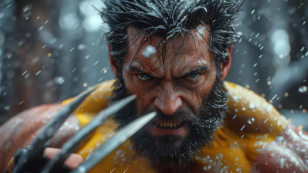 Wolverine Snow wallpaper 4K HD for PC Desktop mac laptop mobile iphone Phone free download background