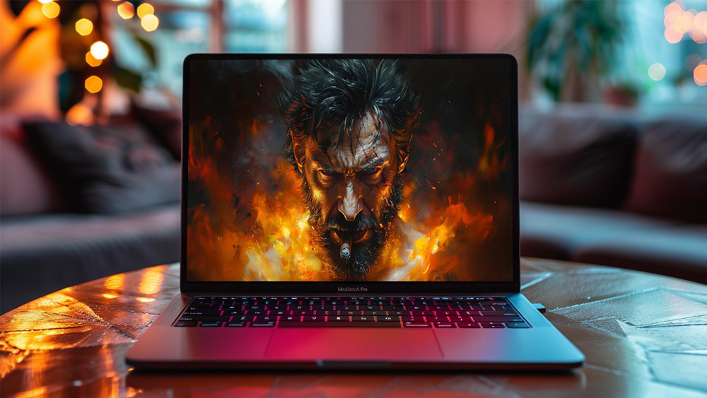 Wolverine fumant un cigare fond d'écran 4K HD pour PC de bureau Mac ordinateur portable mobile iPhone téléphone téléchargement gratuit fond ultraHD UHD