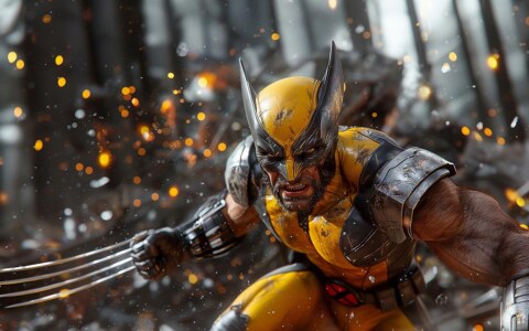 X-Men Wolverine fond d'écran 4K HD pour PC de bureau Mac ordinateur portable mobile iPhone téléphone téléchargement gratuit fond ultraHD UHD