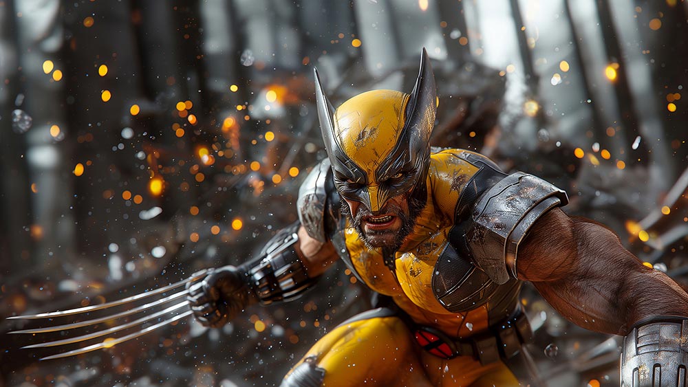 X-Men Wolverine fond d'écran 4K HD pour PC de bureau Mac ordinateur portable mobile iPhone téléphone téléchargement gratuit fond ultraHD UHD
