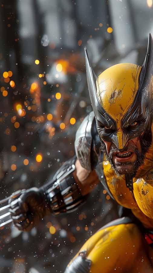 Fond d'écran X-Men Wolverine 4K HD gratuit à télécharger en Ultra HD pour téléphones Android et iPhone