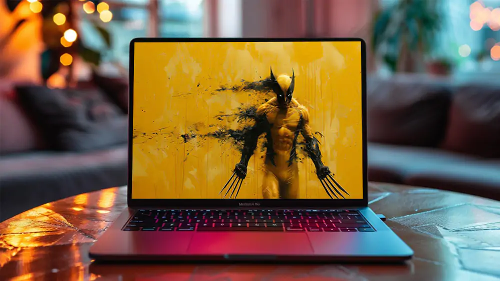 Fond d'écran Wolverine Marvel Art 4K HD pour PC Bureau mac portable mobile iPhone à télécharger gratuitement