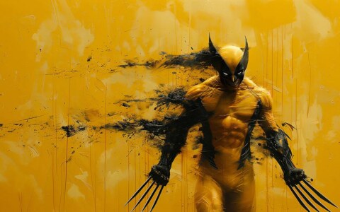 Fond d'écran Wolverine Marvel Art 4K HD pour PC Bureau mac portable mobile iPhone à télécharger gratuitement