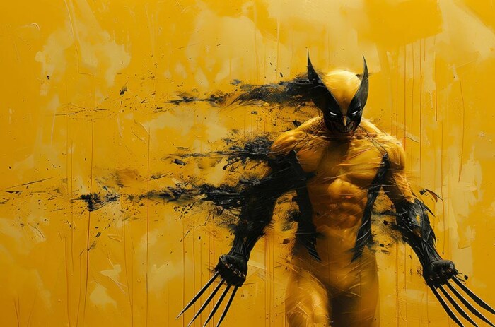 Fond d'écran Wolverine Marvel Art 4K HD pour PC Bureau mac portable mobile iPhone à télécharger gratuitement