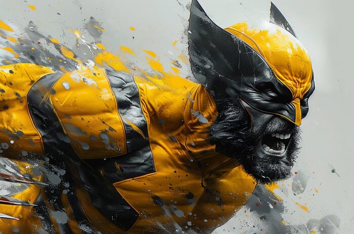 Le fond d'écran Wolverine 4K HD pour PC de bureau Mac ordinateur portable mobile iPhone téléphone téléchargement gratuit d'arrière-plan