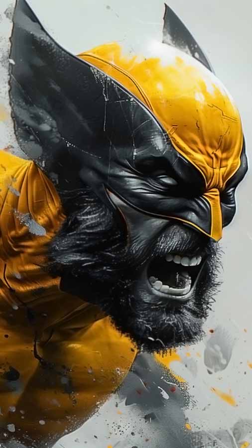 Téléchargement gratuit du fond d'écran Wolverine imparable 4K HD pour téléphone et mobile iPhone