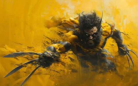 Fond d'écran Fan Art Wolverine 4K HD pour PC Bureau mac portable mobile iPhone Téléchargement gratuit arrière-plan ultraHD UHD
