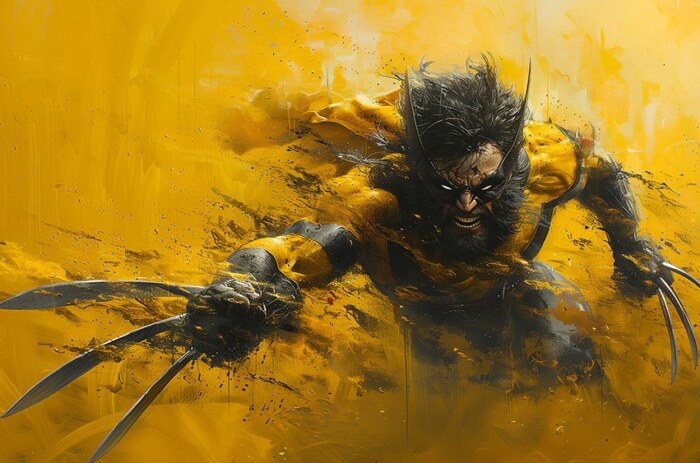 Fond d'écran Fan Art Wolverine 4K HD pour PC Bureau mac portable mobile iPhone Téléchargement gratuit arrière-plan ultraHD UHD