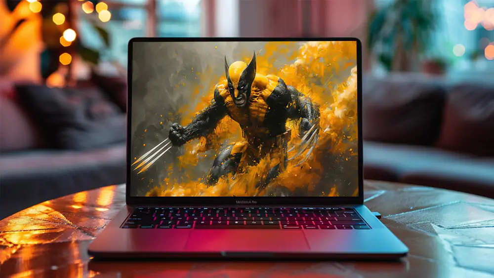 Fond d'écran Marvel Wolverine Art 4K HD pour PC de bureau Mac ordinateur portable mobile iPhone téléphone téléchargement gratuit fond ultraHD UHD