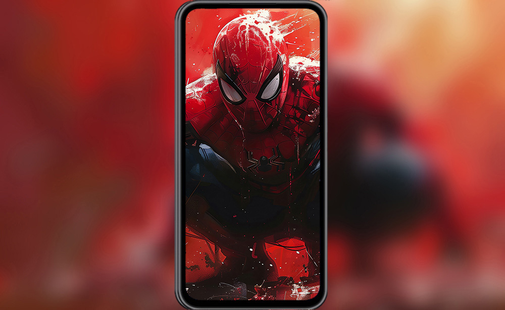 Fond d'écran Fan Art Spider-Man Marvel 4K HD pour PC Bureau mac portable mobile iPhone téléchargement gratuit arrière-plan ultraHD UHD