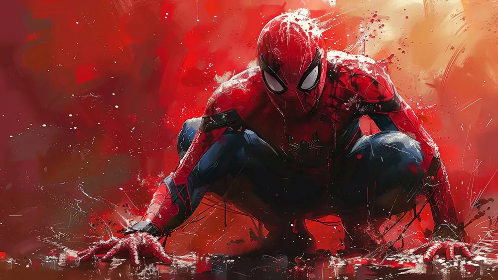 Marvel Spiderman Fan Art wallpaper 4K HD for PC Desktop mac laptop mobile iphone Phone free download background ultraHD UHD