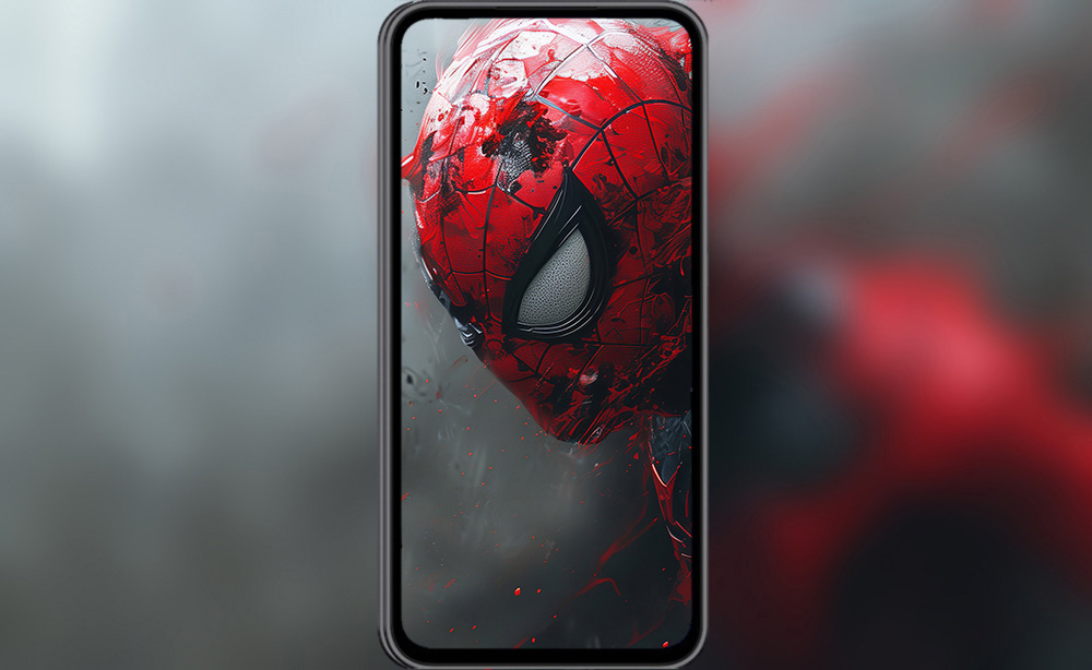 Fond d'écran Art Spider-man 4K HD pour PC Bureau mac portable mobile iPhone téléphone téléchargement gratuit arrière-plan ultraHD UHD